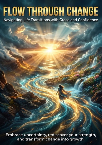 'Cover von Flow Through Change: Navigating Life Transitions with Grace and Confidence'-Cover
