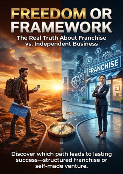 'Cover von Freedom or Framework: The Real Truth About Franchise vs. Independent Business'-Cover