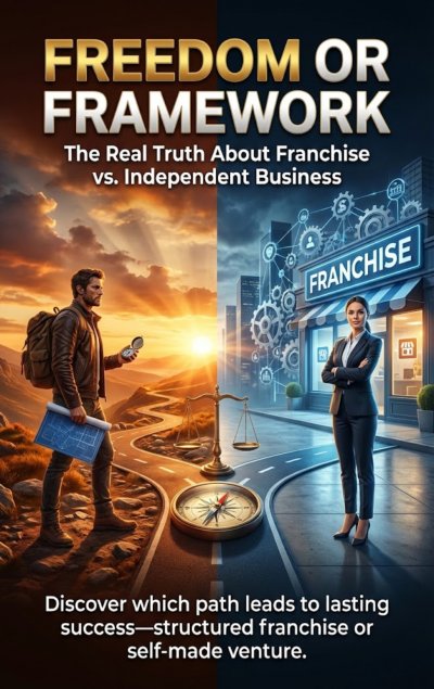 'Cover von Freedom or Framework: The Real Truth About Franchise vs. Independent Business'-Cover
