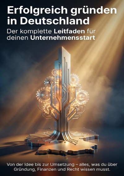 'Cover von Erfolgreich gründen in Deutschland: Der komplette Leitfaden für deinen Unternehmensstart'-Cover
