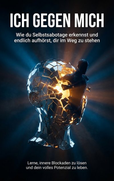 'Cover von Ich gegen mich: Wie du Selbstsabotage erkennst und endlich aufhörst, dir im Weg zu stehen'-Cover
