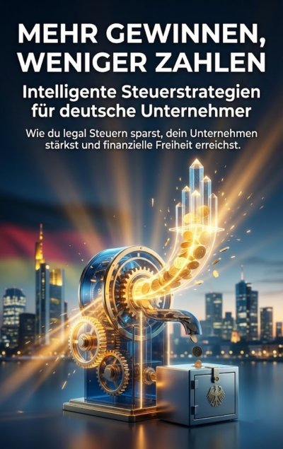 'Cover von Mehr gewinnen, weniger zahlen: Intelligente Steuerstrategien für deutsche Unternehmer'-Cover