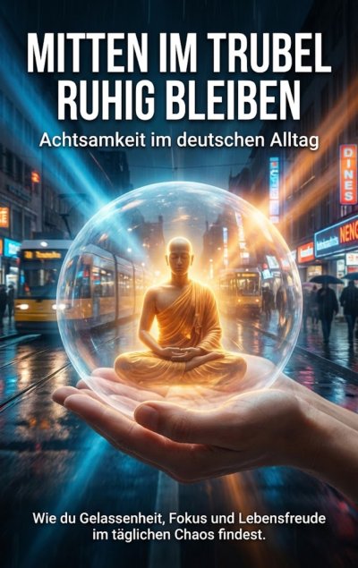 'Cover von Mitten im Trubel ruhig bleiben: Achtsamkeit im deutschen Alltag'-Cover