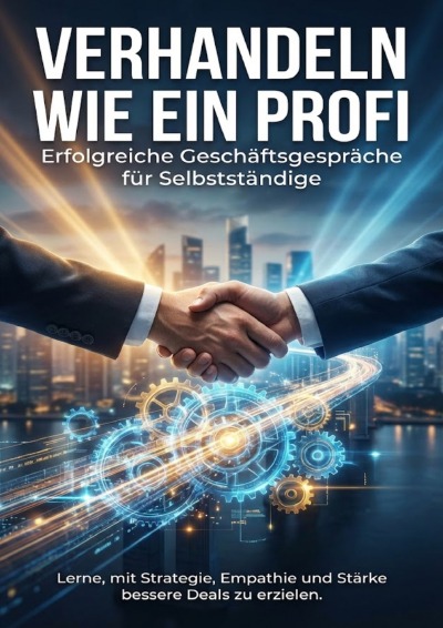 'Cover von Verhandeln wie ein Profi: Erfolgreiche Geschäftsgespräche für Selbstständige'-Cover