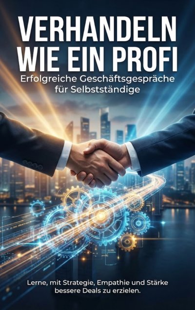 'Cover von Verhandeln wie ein Profi: Erfolgreiche Geschäftsgespräche für Selbstständige'-Cover