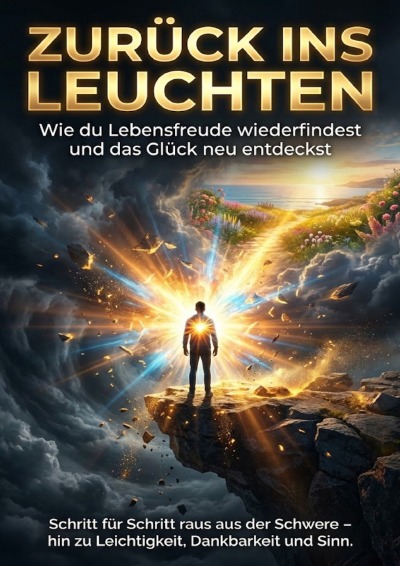 'Cover von Zurück ins Leuchten: Wie du Lebensfreude wiederfindest und das Glück neu entdeckst'-Cover