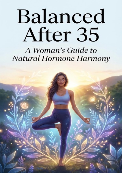 'Cover von Balanced After 35: A Woman’s Guide to Natural Hormone Harmony'-Cover