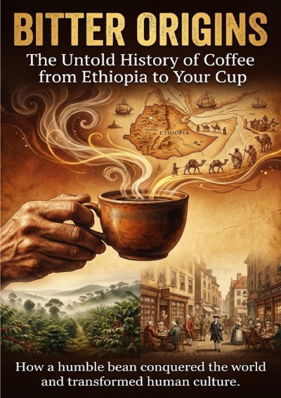 'Cover von Bitter Origins: The Untold History of Coffee from Ethiopia to Your Cup'-Cover