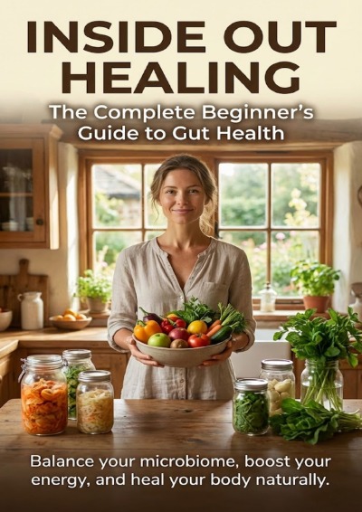 'Cover von Inside Out Healing: The Complete Beginner’s Guide to Gut Health'-Cover