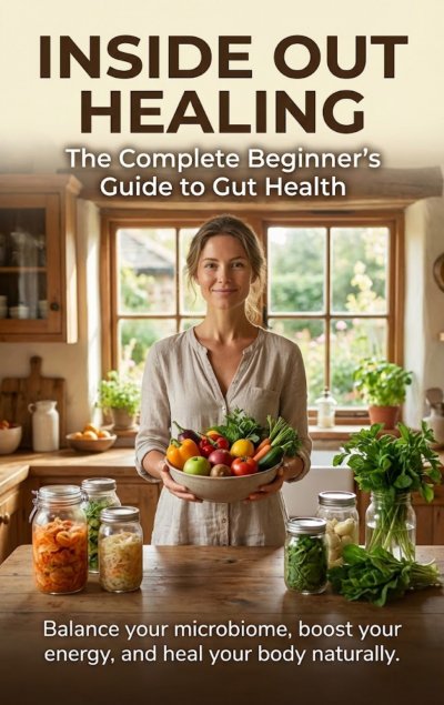 'Cover von Inside Out Healing: The Complete Beginner’s Guide to Gut Health'-Cover
