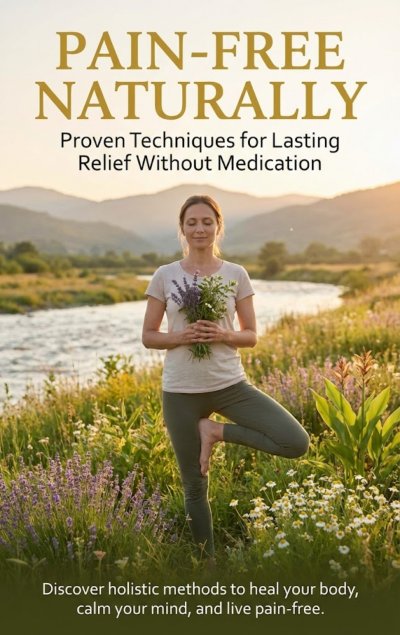 'Cover von Pain-Free Naturally: Proven Techniques for Lasting Relief Without Medication'-Cover