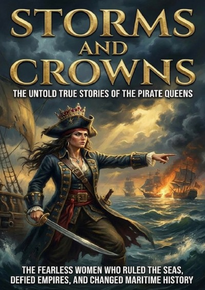 'Cover von Storms and Crowns: The Untold True Stories of the Pirate Queens'-Cover