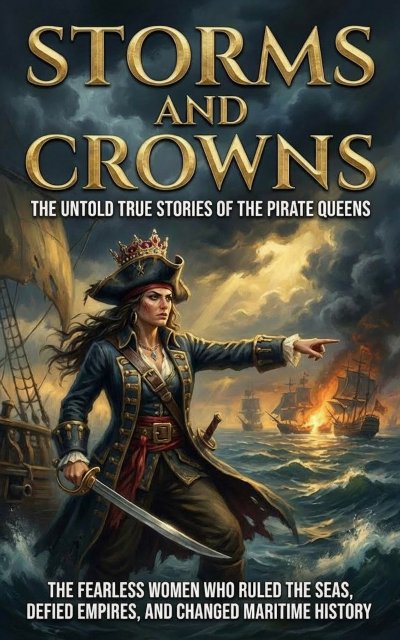 'Cover von Storms and Crowns: The Untold True Stories of the Pirate Queens'-Cover