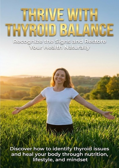 'Cover von Thrive with Thyroid Balance: Recognize the Signs and Restore Your Health Naturally'-Cover