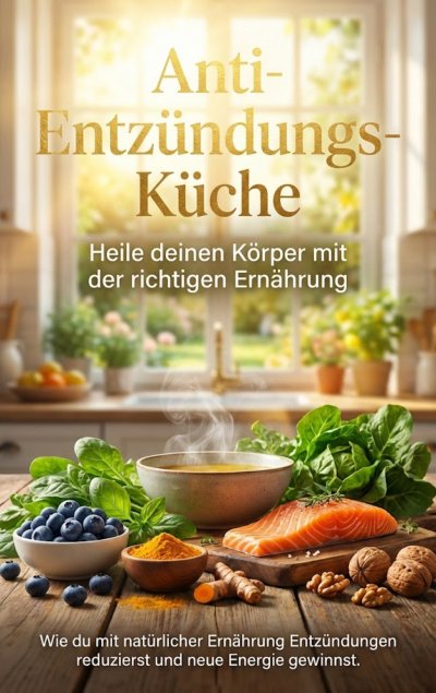 'Cover von Anti-Entzündungs-Küche: Heile deinen Körper mit der richtigen Ernährung'-Cover