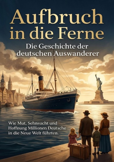 'Cover von Aufbruch in die Ferne: Die Geschichte der deutschen Auswanderer'-Cover