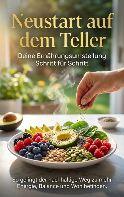 'Cover von Neustart auf dem Teller: Deine Ernährungsumstellung Schritt für Schritt'-Cover
