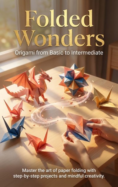 'Cover von Folded Wonders: Origami from Basic to Intermediate'-Cover