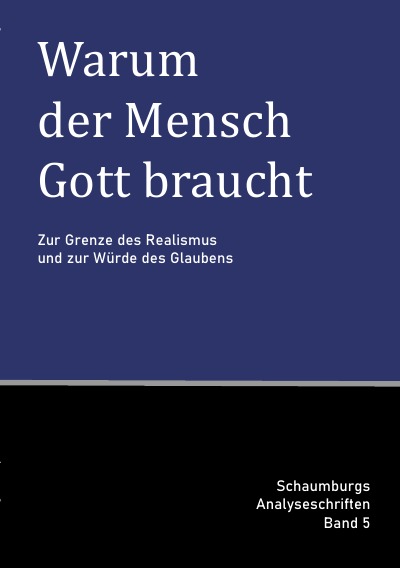 'Cover von Warum der Mensch Gott braucht'-Cover