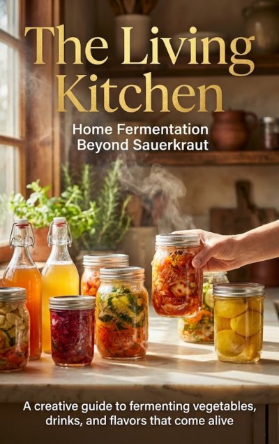 'Cover von The Living Kitchen: Home Fermentation Beyond Sauerkraut'-Cover