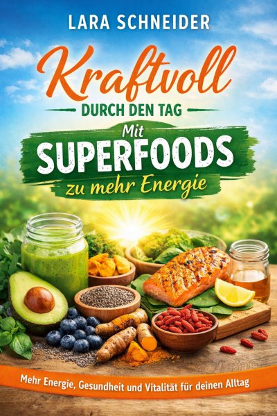 'Cover von Kraftvoll durch den Tag: Mit Superfoods zu mehr Energie'-Cover