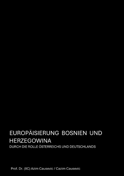 'Cover von Europäisierung Bosnien und Herzegowina durch die Rolle Österreichs und Deustchlands'-Cover