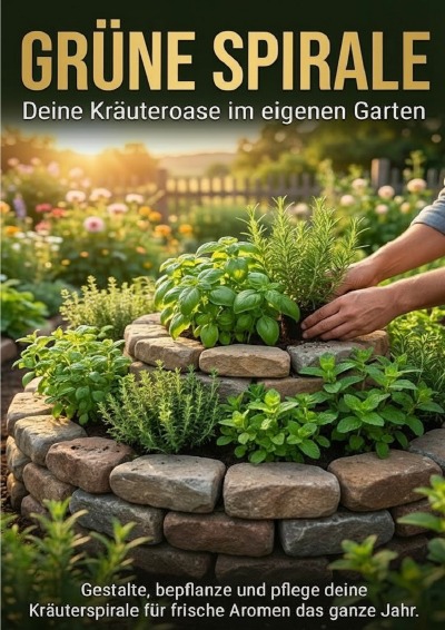 'Cover von Grüne Spirale: Deine Kräuteroase im eigenen Garten'-Cover