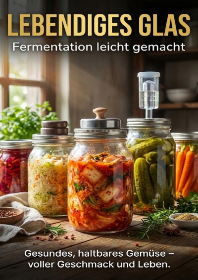 'Cover von Lebendiges Glas: Fermentation leicht gemacht'-Cover