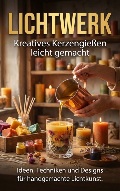 'Cover von Lichtwerk: Kreatives Kerzengießen leicht gemacht'-Cover