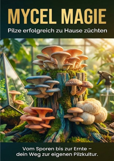 'Cover von Mycel Magie: Pilze erfolgreich zu Hause züchten'-Cover