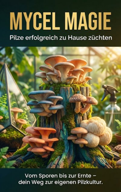 'Cover von Mycel Magie: Pilze erfolgreich zu Hause züchten'-Cover