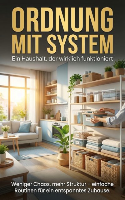 'Cover von Ordnung mit System: Ein Haushalt, der wirklich funktioniert'-Cover