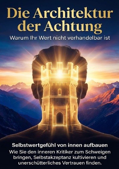 'Cover von Die Architektur der Achtung: Warum Ihr Wert nicht verhandelbar ist'-Cover