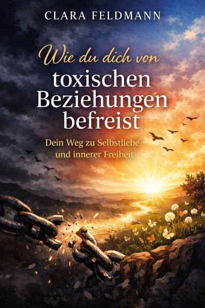 'Cover von Wie du dich von toxischen Beziehungen befreist: Dein Weg zu Selbstliebe und innerer Freiheit'-Cover
