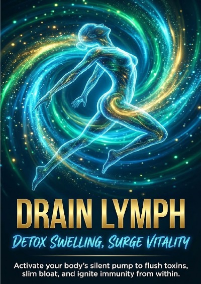 'Cover von Drain Lymph: Detox Swelling, Surge Vitality'-Cover