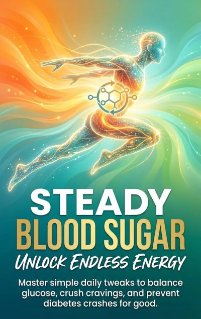 'Cover von Steady Blood Sugar: Unlock Endless Energy'-Cover