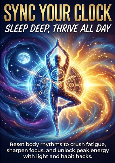 'Cover von Sync Your Clock: Sleep Deep, Thrive All Day'-Cover