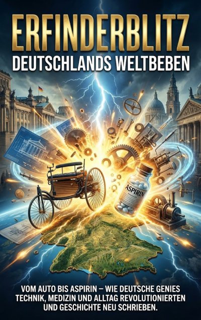 'Cover von Erfinderblitz: Deutschlands Weltbeben'-Cover