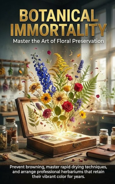 'Cover von Botanical Immortality: Master the Art of Floral Preservation'-Cover