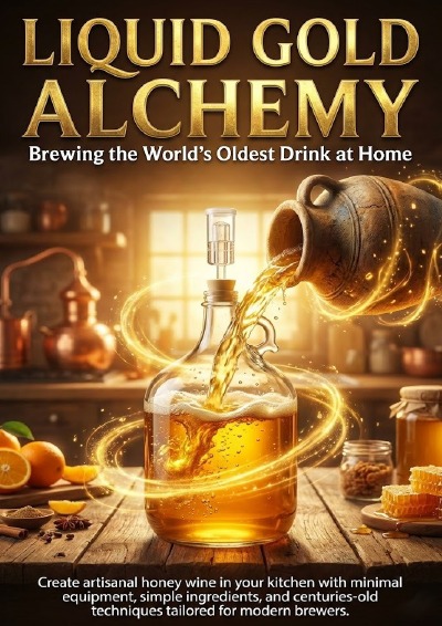 'Cover von Liquid Gold Alchemy: Brewing the World’s Oldest Drink at Home'-Cover
