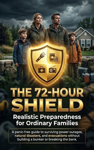 'Cover von The 72-Hour Shield: Realistic Preparedness for Ordinary Families'-Cover
