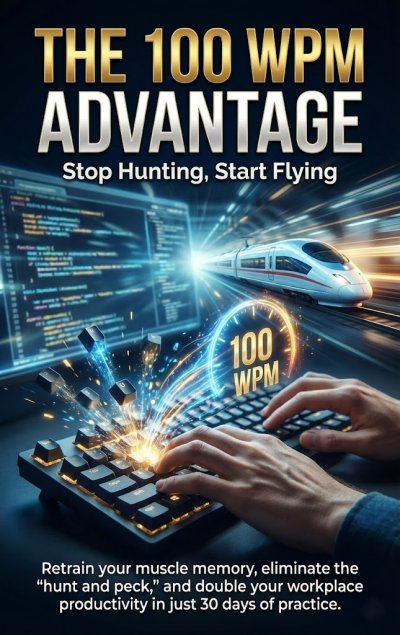 'Cover von The 100 WPM Advantage: Stop Hunting, Start Flying'-Cover