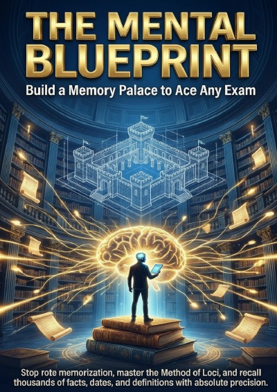 'Cover von The Mental Blueprint: Build a Memory Palace to Ace Any Exam'-Cover