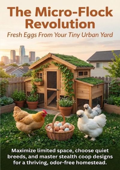 'Cover von The Micro-Flock Revolution: Fresh Eggs From Your Tiny Urban Yard'-Cover