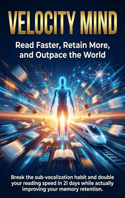 'Cover von Velocity Mind: Read Faster, Retain More, and Outpace the World'-Cover