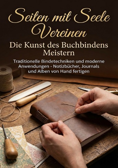 'Cover von Seiten mit Seele Vereinen: Die Kunst des Buchbindens Meistern'-Cover