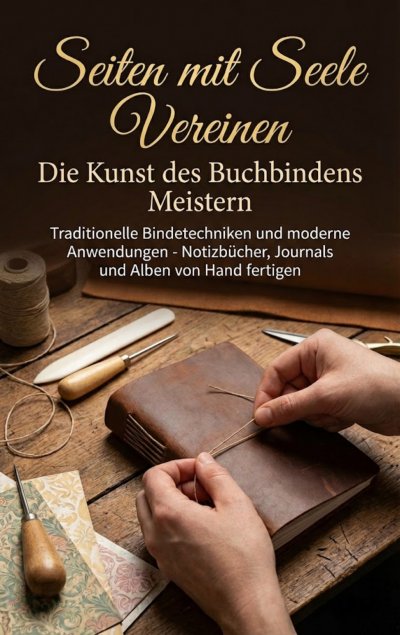 'Cover von Seiten mit Seele Vereinen: Die Kunst des Buchbindens Meistern'-Cover