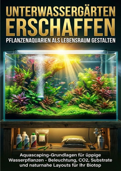 'Cover von Unterwassergärten Erschaffen: Pflanzenaquarien als Lebensraum Gestalten'-Cover