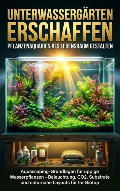 'Cover von Unterwassergärten Erschaffen: Pflanzenaquarien als Lebensraum Gestalten'-Cover