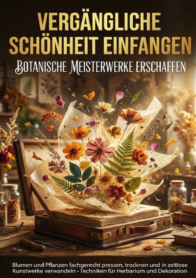 'Cover von Vergängliche Schönheit Einfangen: Botanische Meisterwerke Erschaffen'-Cover